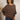 Slouchy Batwing Jumper - Chocolate