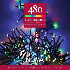 Noma - 480 Multicolour Multifunction Cluster Lights
