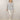 Woollen Striped V-Neck Long Sleeved - Navy
