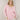 Woollen Striped V-Neck Long Sleeved - Fuchsia
