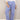 Flower Burst Trouser - Royal Blue