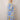 Abstract Flower Tunic - Royal Blue