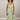 Shirred Waist Tiered Paisley Skirt/Dress - Aqua