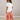 Shirred Waist Tiered Paisley Skirt/Dress - Fuchsia