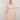 Paisley Button Dress - Light Pink