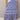 Flower Burst Lace Skirt - Royal Blue