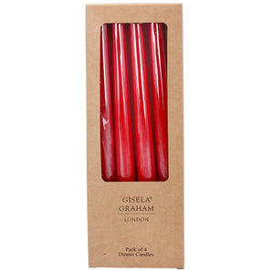 4 Taper Candle - Red