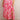 Mono Flower Split Tiered Skirt - Fuchsia