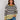 Mixed Stripe Woollen Knitted Jumper -  Olive