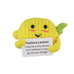 Crocheted Friends - Positive Lemon