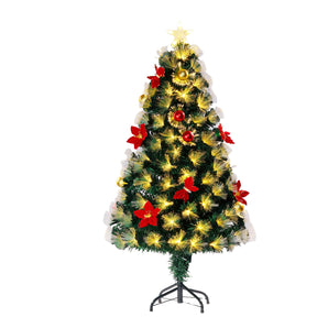 Noma - 90cm Artificial Wimpole Tree with Velvet Poinsettia
