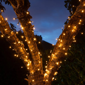 200 Fit & Forget Baterry Warm White Multifunction String Lights