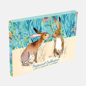 Notecard Collection - Kissing Hares