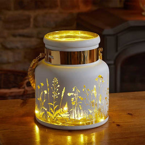 Meadow Lantern - White