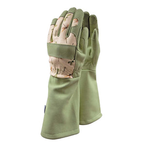 Dragonfly Gauntlet Gloves Green - S