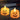 Jack-O'-Lantern LED Candles 2pk