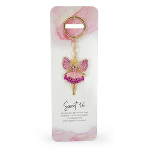 Angel Keyring - Sweet 16