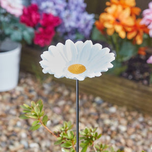 Daisy Bird Feeder Stake