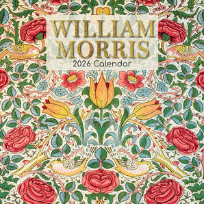 2026 Square Wall Calendar – William Morris