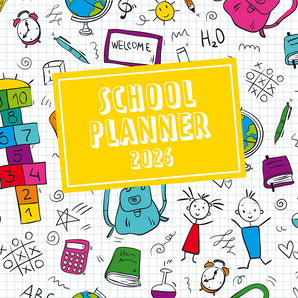 2026 Square Wall Calendar – School Planner