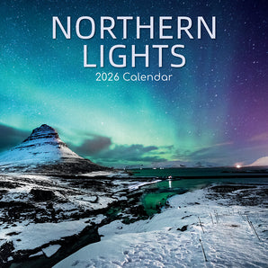 2026 Square Wall Calendar – Northern Lights