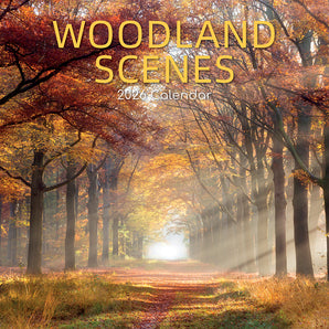 2026 Square Wall Calendar – Woodland Scenes