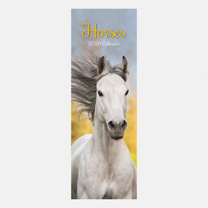 2026 Slimline Calendar – Horses