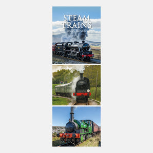 2026 Slimline Calendar – Steam Trains