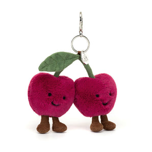 Amuseables Cherries Bag Charm - Maximum 1 Per Customer