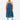 Dreams - Watercolour Lupin Shirred Waistband Skirt - Navy