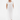Dreams - Viscose Crepe Shirred Bodice Dress - White