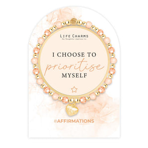 Affirmation Bracelet - 'Prioritise Myself'