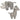 Afrique Rattle Set - Elepahnt & Giraffe