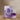 Ashleigh & Burwood Jewel Collection Glass Lamp - Amethyst