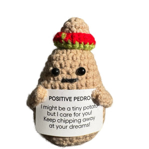 Crocheted Friends - Positive Pedro