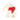 Bashful Red Love Heart Bunny - Medium