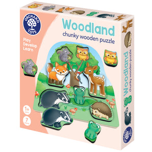 Woodland Chunky Wooden Puzzle