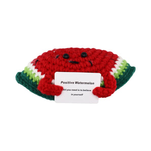Crocheted Friends - Positive Watermelon