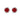 Park Lane Round Ruby Earrings 20mm - Sensitive