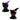 Keeleco Black Cat with Witches Hat 15cm