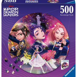 Adult Puzzle 500 pieces - KPop Demon Hunters - For the Fans!