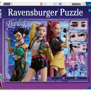 K-Pop Demon Hunters XXL 100 piece Jigsaw Puzzle - Happy Fans, Happy Honmoon!