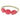 Bright Pink Marble Resin Elasticated Bracelet