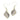 Purple Iris Earrings