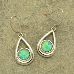 Aqua Cascade Earrings