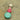 Mint and Pink Drop Necklace