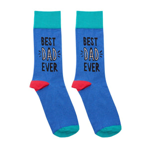 Hullabaloo Mens Socks - 'Best Dad Ever'