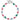Indulgence - Rhodium Blue Green Pink Crystal T-Bar Bracelet