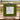 Vintage 4x4 Square Frame on Green Mount
