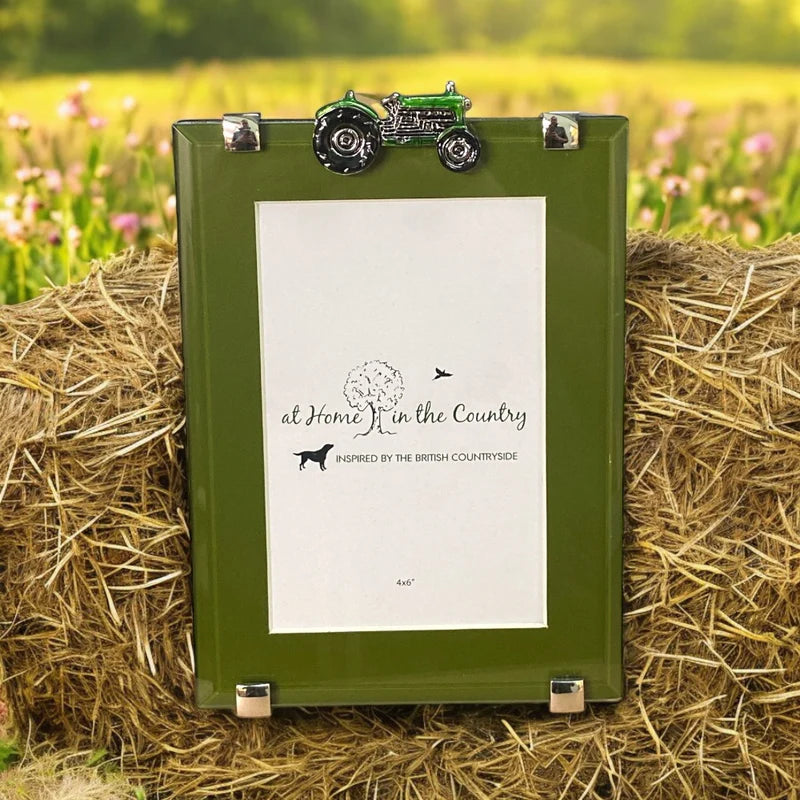 Farm Frame Cover Green Tractor Rectangle Frame on Green Mount – Plymouth Garden Centre